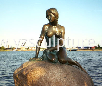  Life Size Mermaid Sculpture 